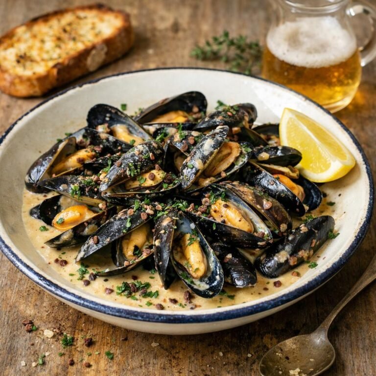 Moules à la bière