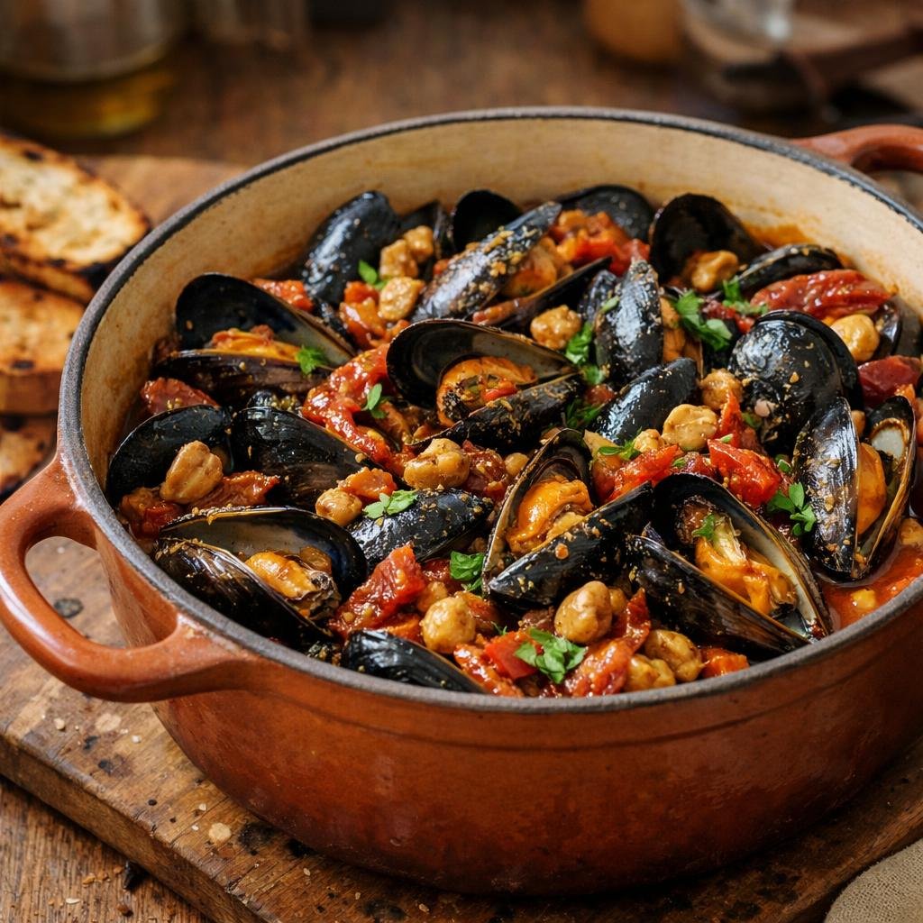 Moules à la provençale