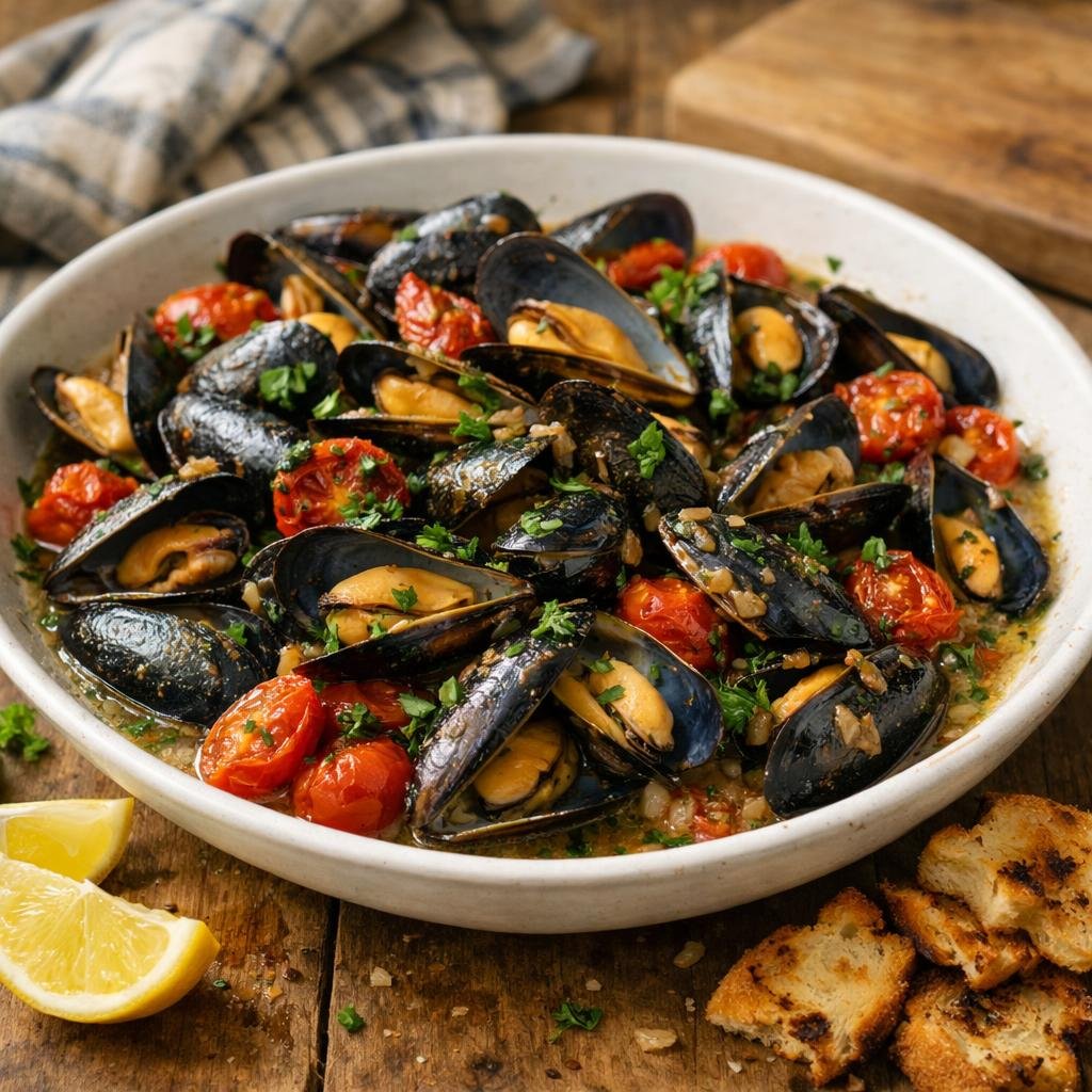 Moules à la Provençale