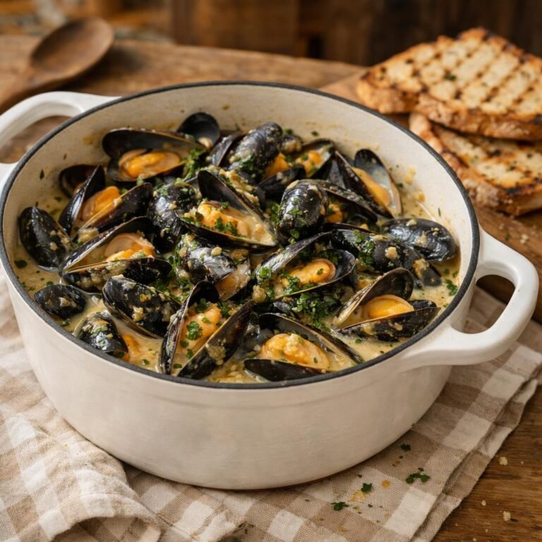 moules au cidre