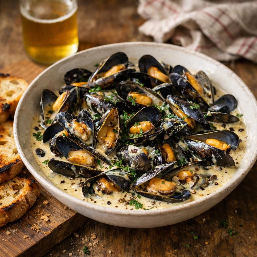 Moules au cidre Malabar
