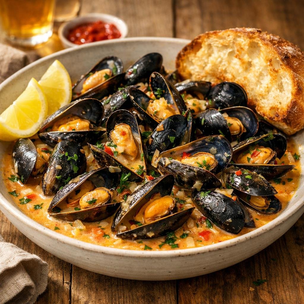 moules au cidre