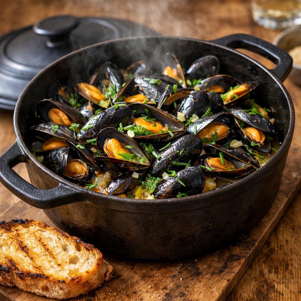 moules au cidre