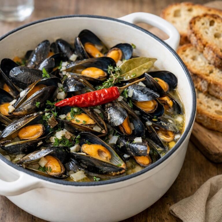 moules au cidre