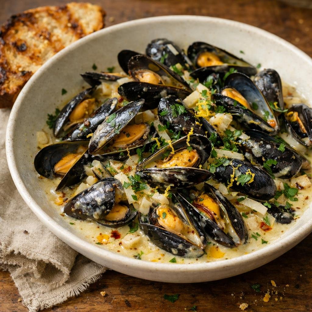 moules au fenouil