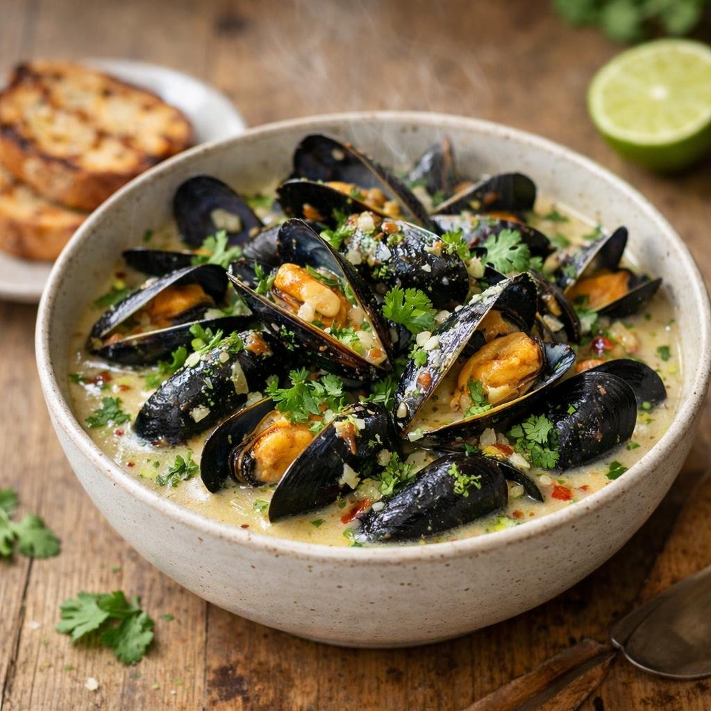 Moules coco coréennes