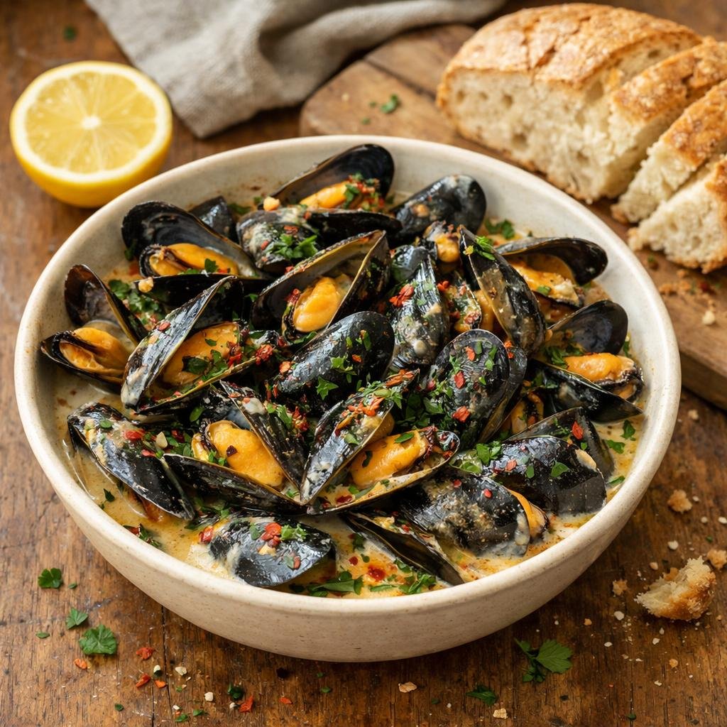 Moules coco Flamme d'Afrique