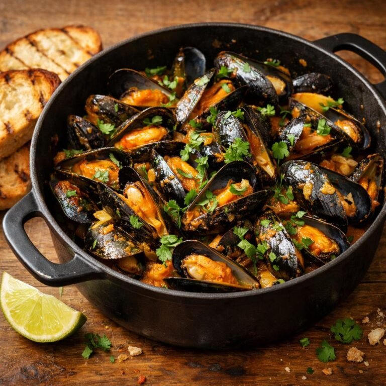 Moules façon créole