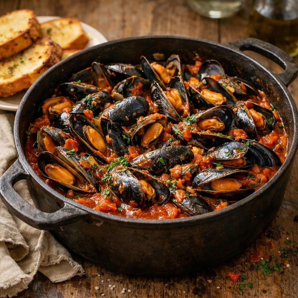 Moules à la Bolognaise