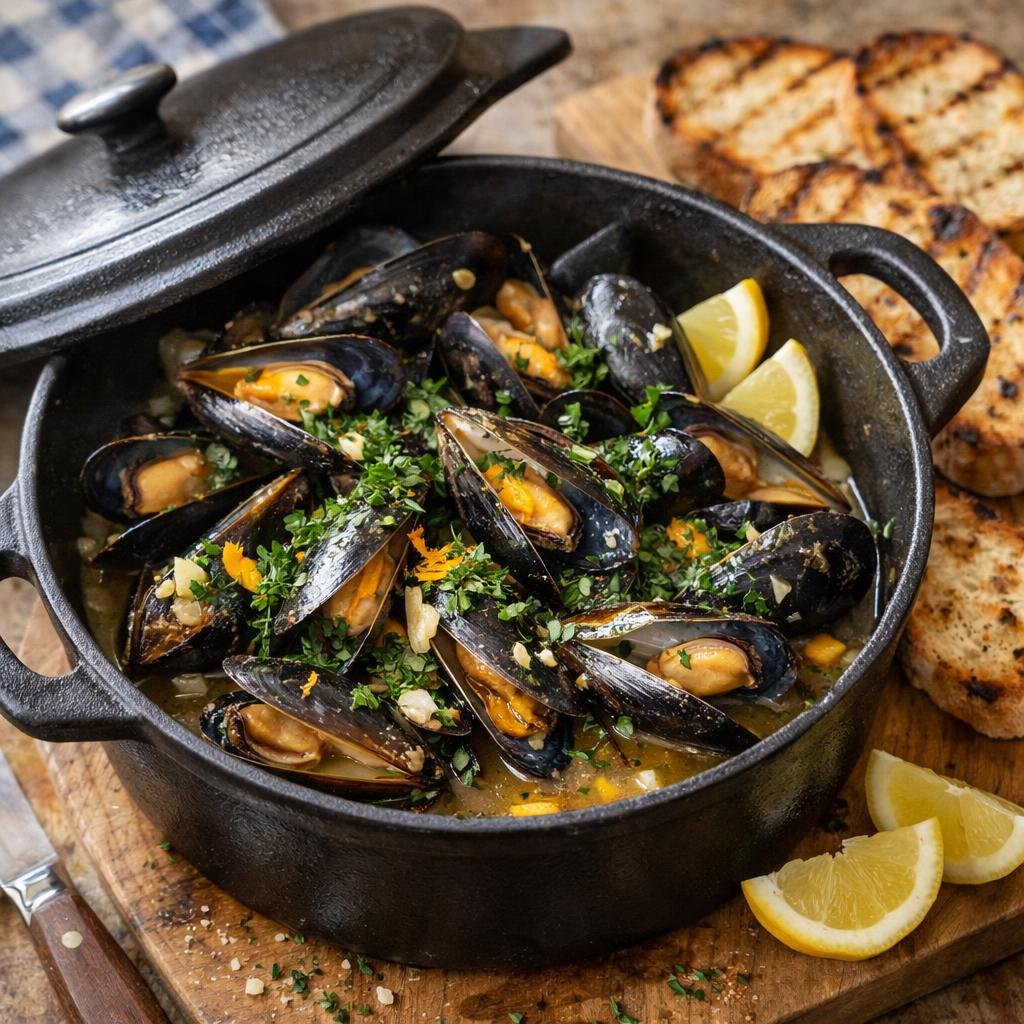 Moules fenouil provence
