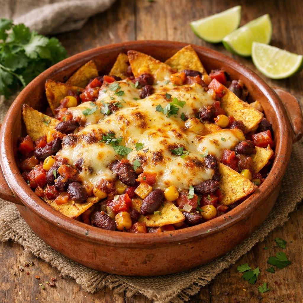 Nachos d'hiver Tex Mex