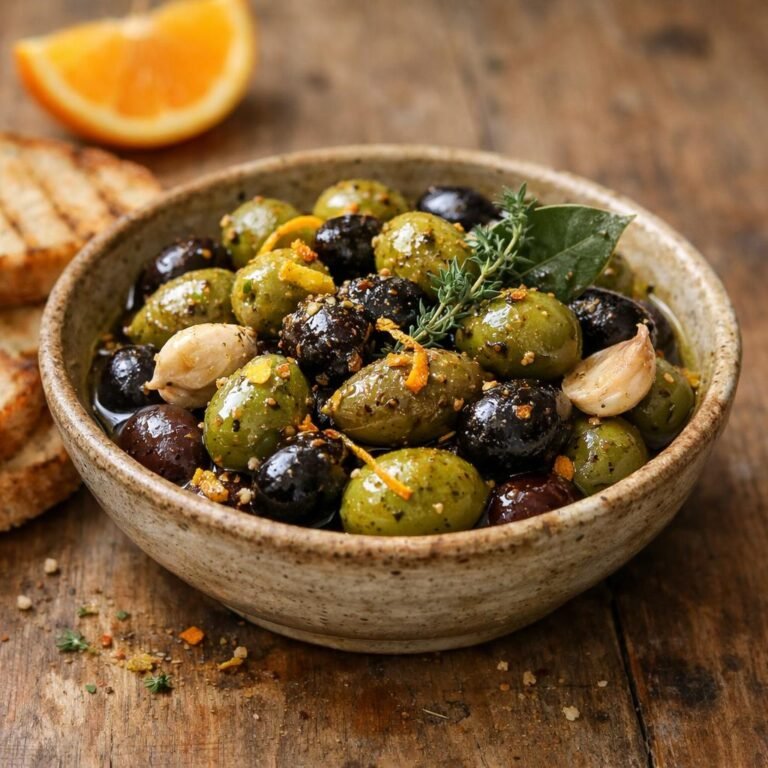Olives confites Fuego provençal