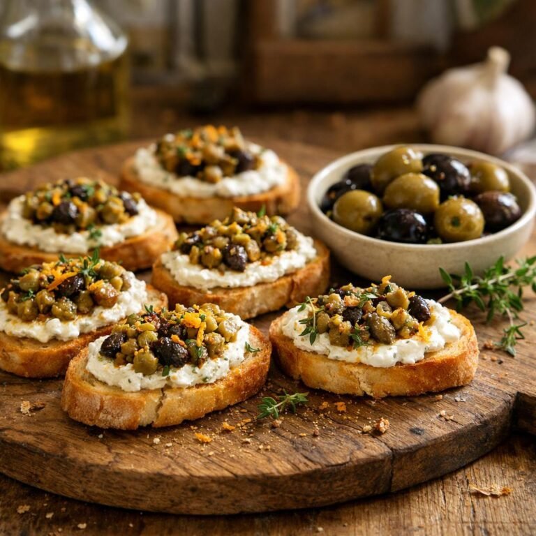 olives marinées au thym