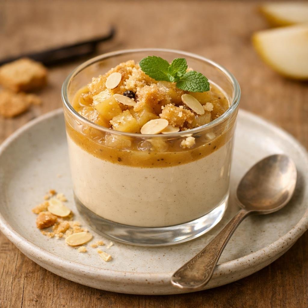 Panna cotta Chai Latte