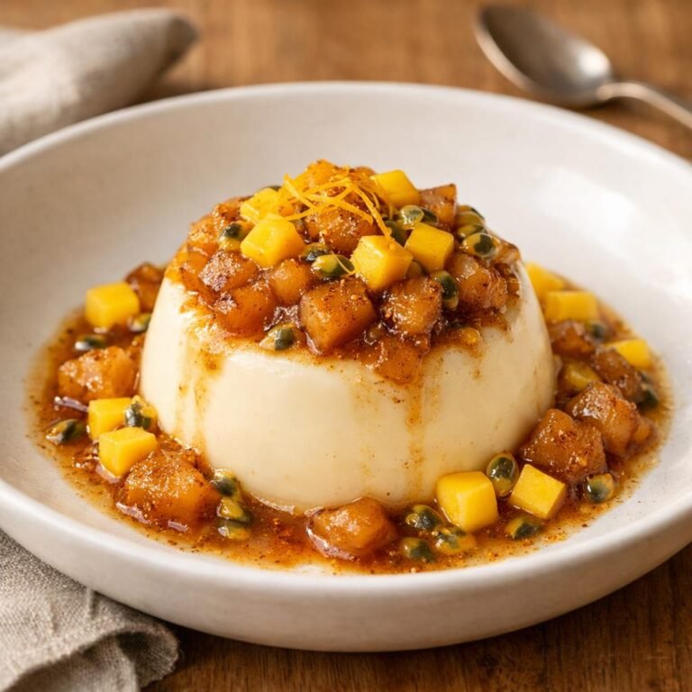 Panna cotta thé glacé