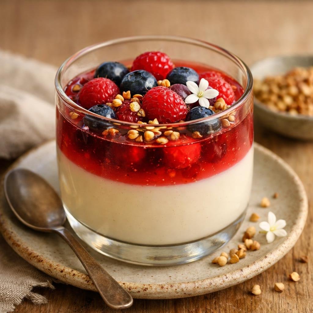 Panna cotta végétale