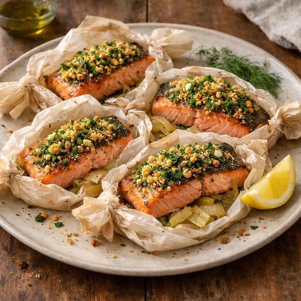 papillote de saumon