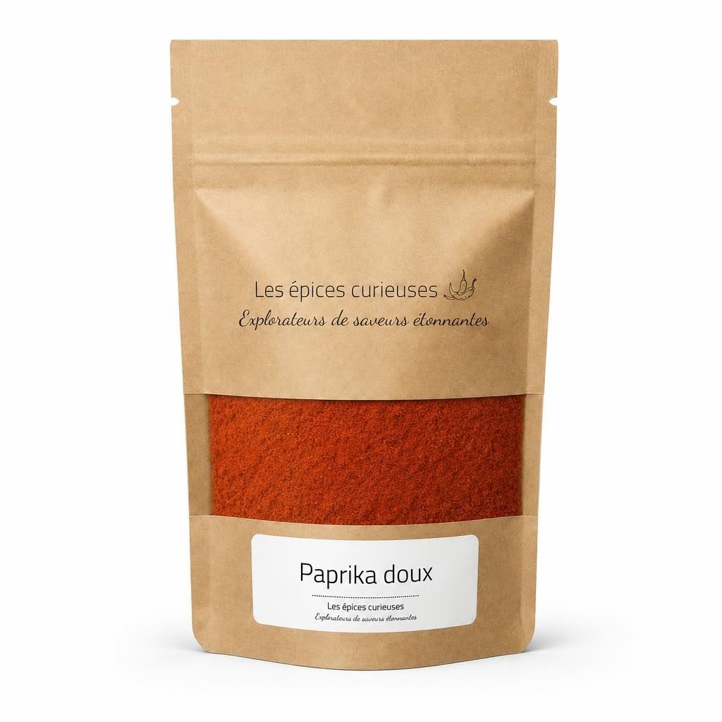 Paprika doux - Packaging - Les Épices Curieuses