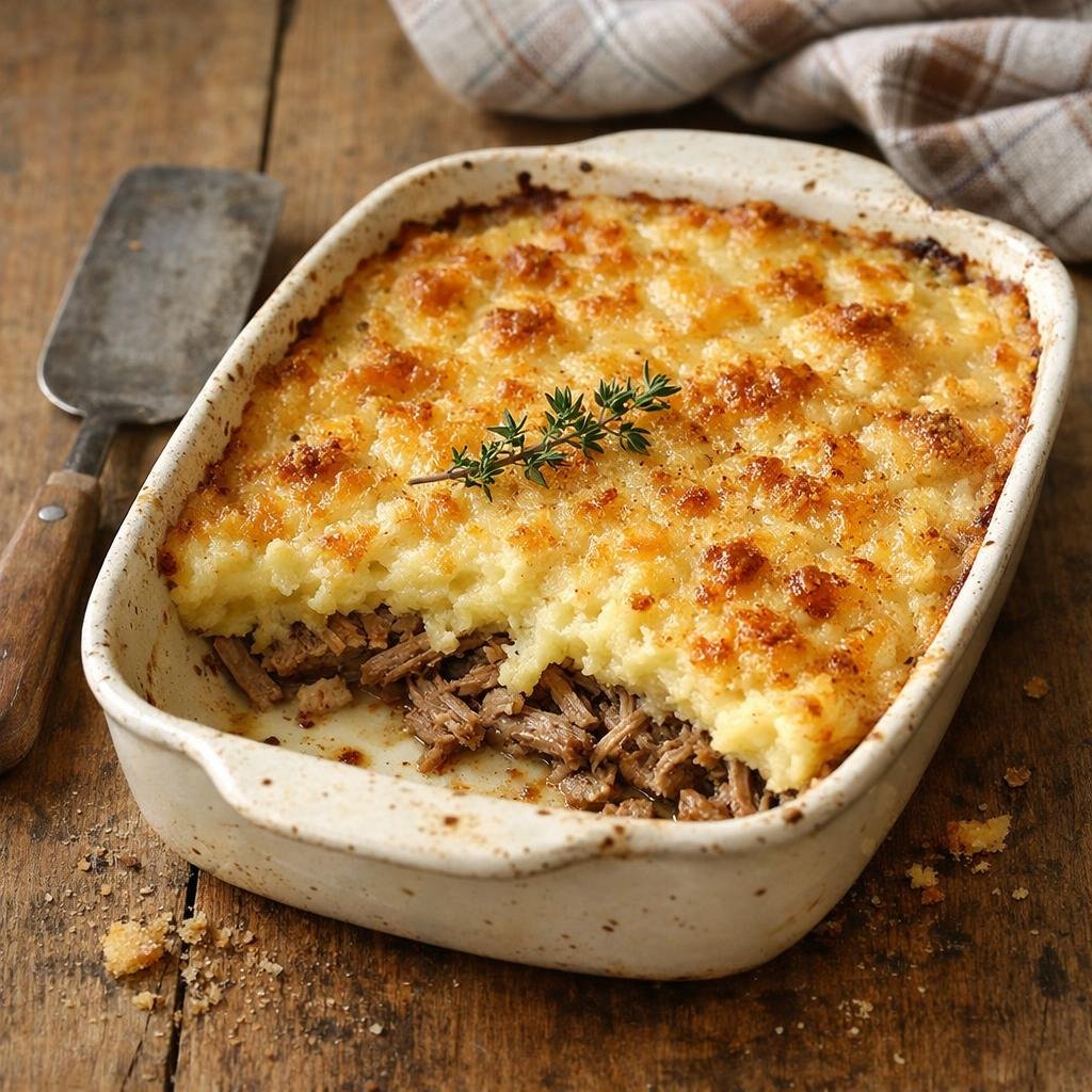 Parmentier de canard
