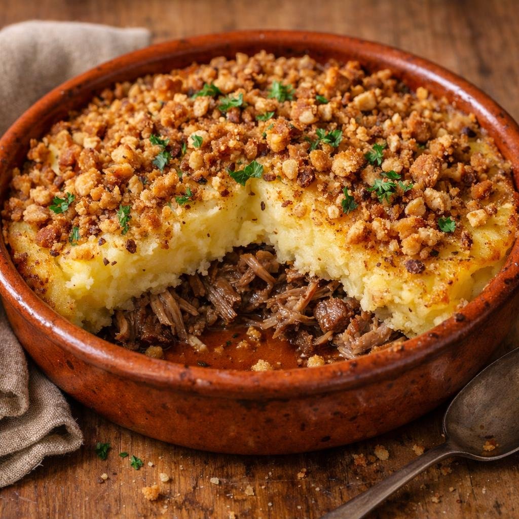 Parmentier confit de canard