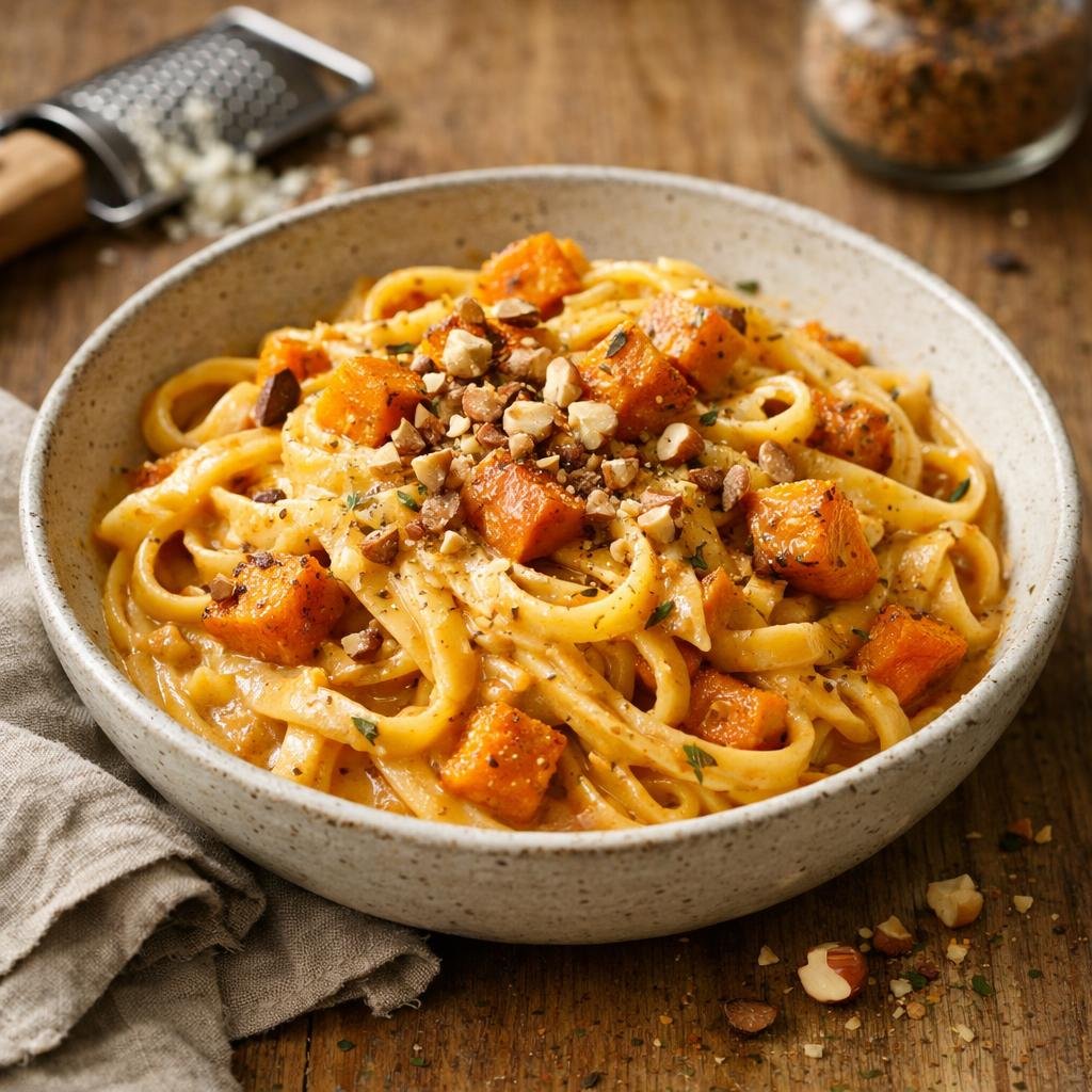 pâtes potimarron châtaigne