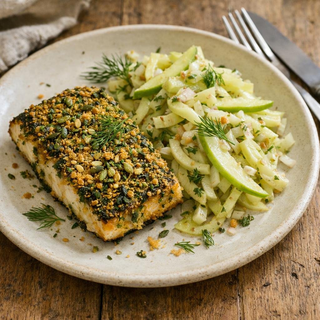 Pavé de lieu en croûte