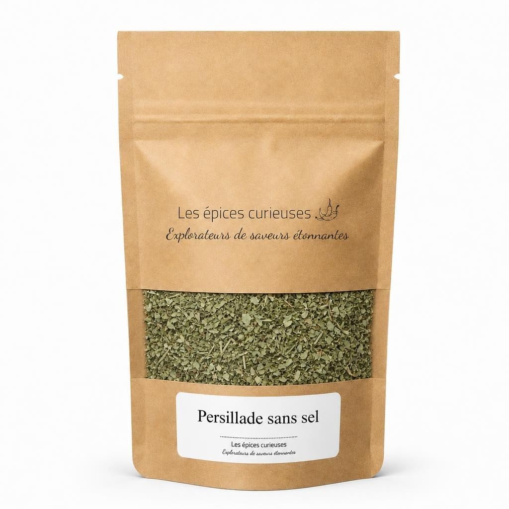 Persillade sans sel - Packaging - Les Épices Curieuses