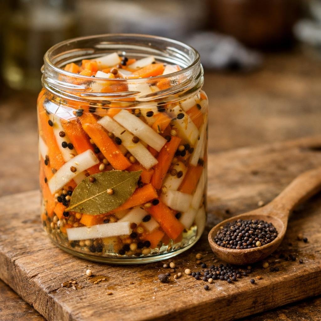 pickles carotte chou-rave