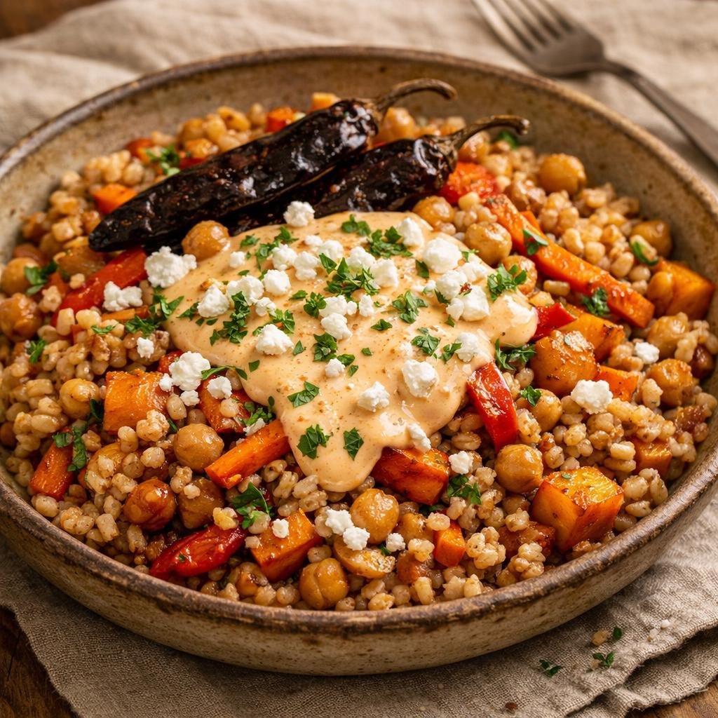 Pilaf d'épeautre Guajillo