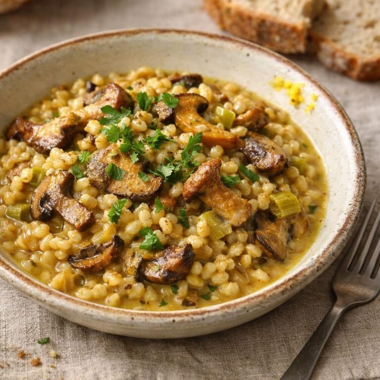 Pilaf d'orge perlé