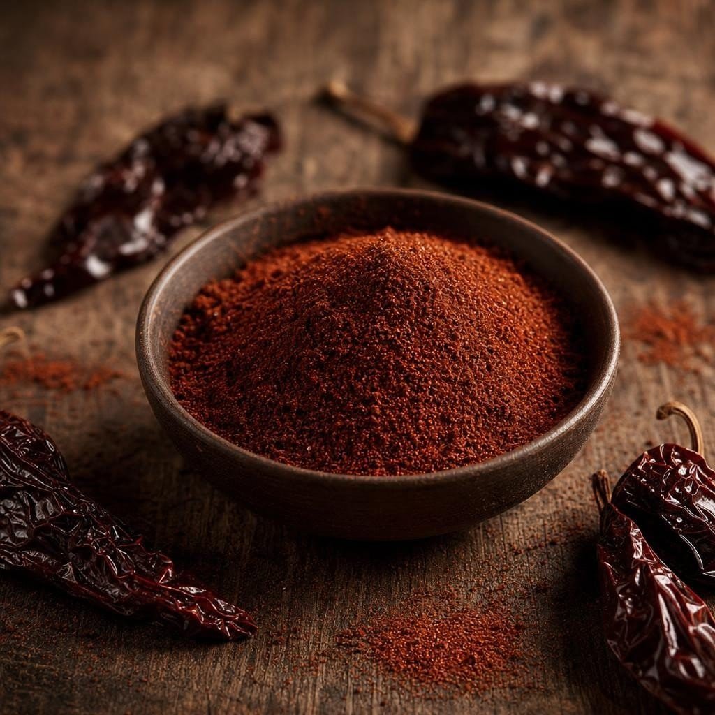 Piment Ancho Rouge Foncé en Poudre - Les Épices Curieuses