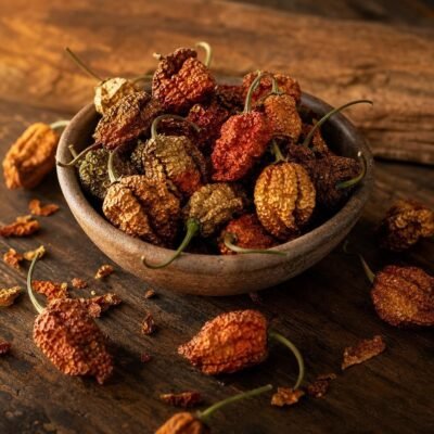 Piment Carolina Reaper - Entier et séché - Les Épices Curieuses