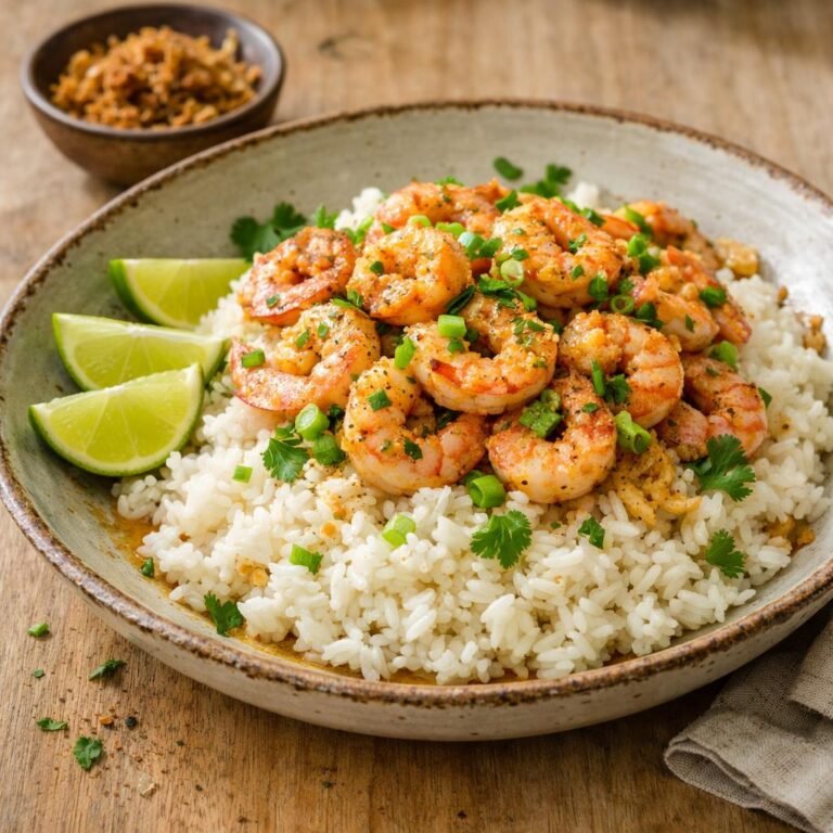crevettes coco-gingembre