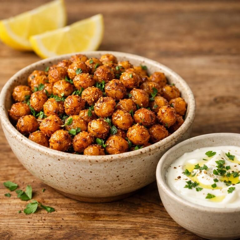 Pois chiches croustillants
