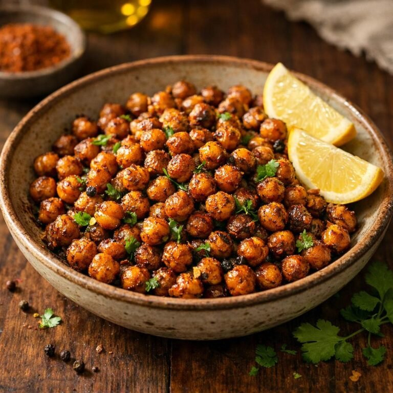 pois chiches croustillants