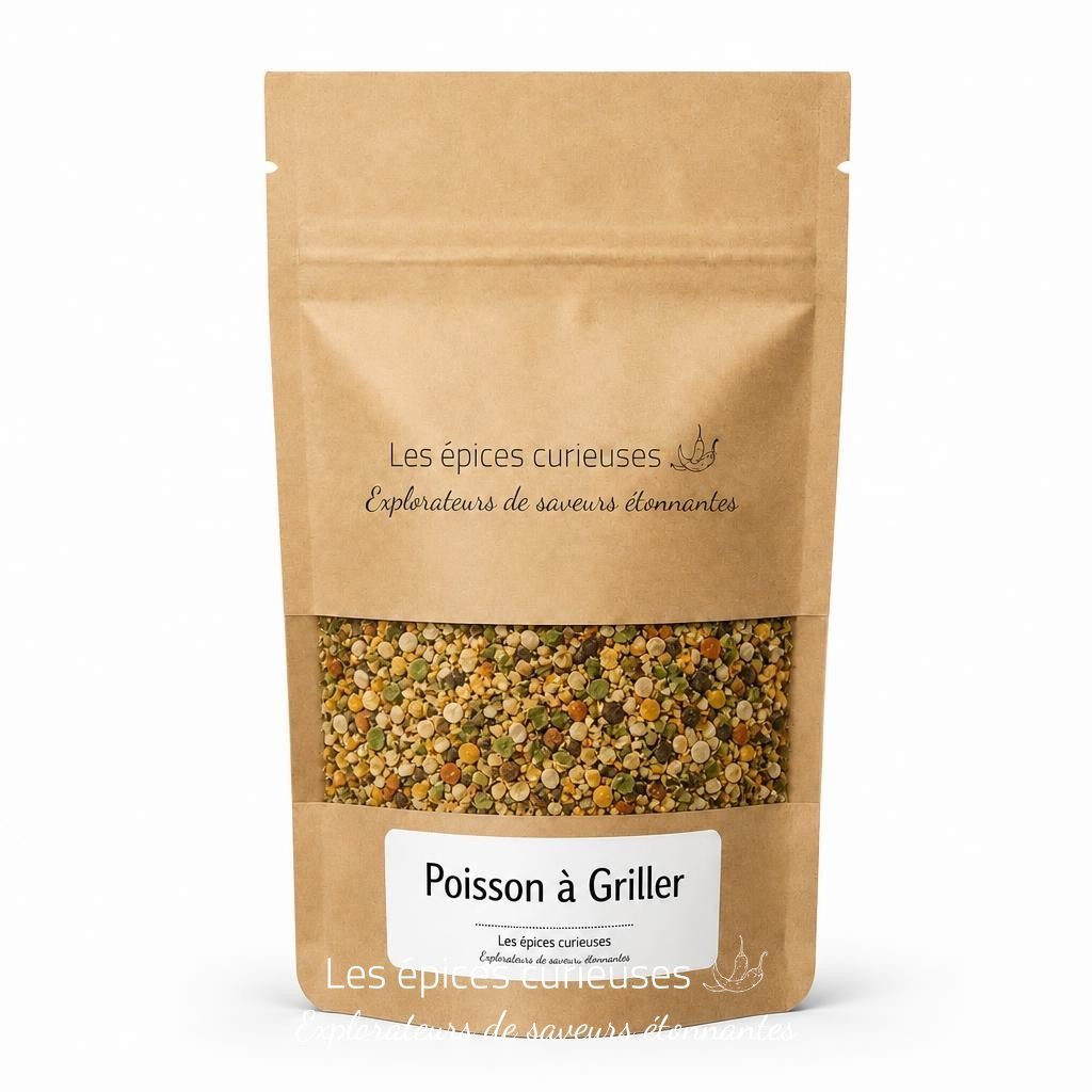 Poisson à Griller - Packaging - Les Épices Curieuses