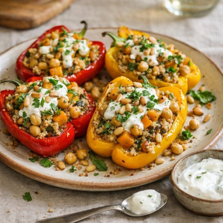 Poivrons farcis quinoa
