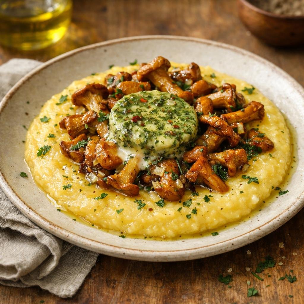 polenta au chimichurri