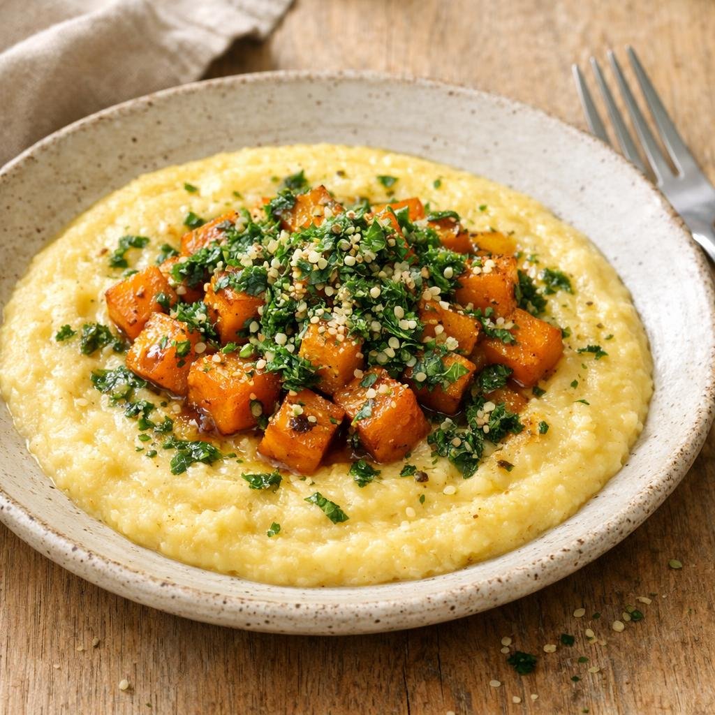 polenta courge chanvre