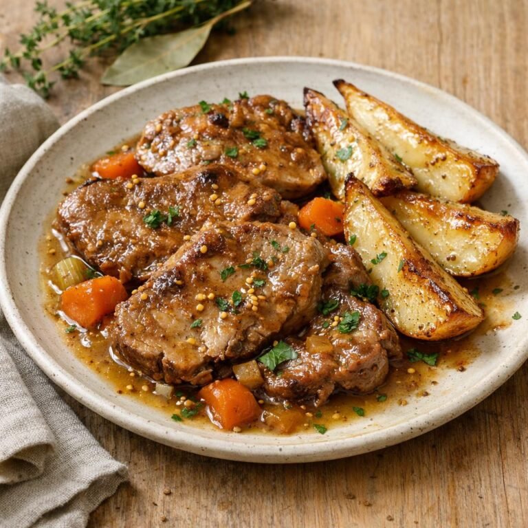 porc braisé au cidre