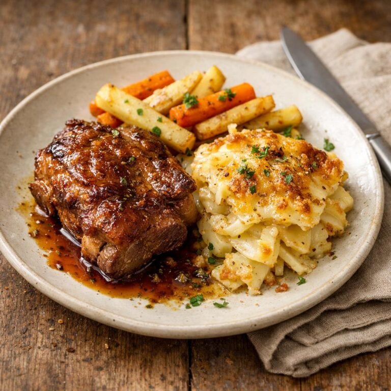porc confit au thym