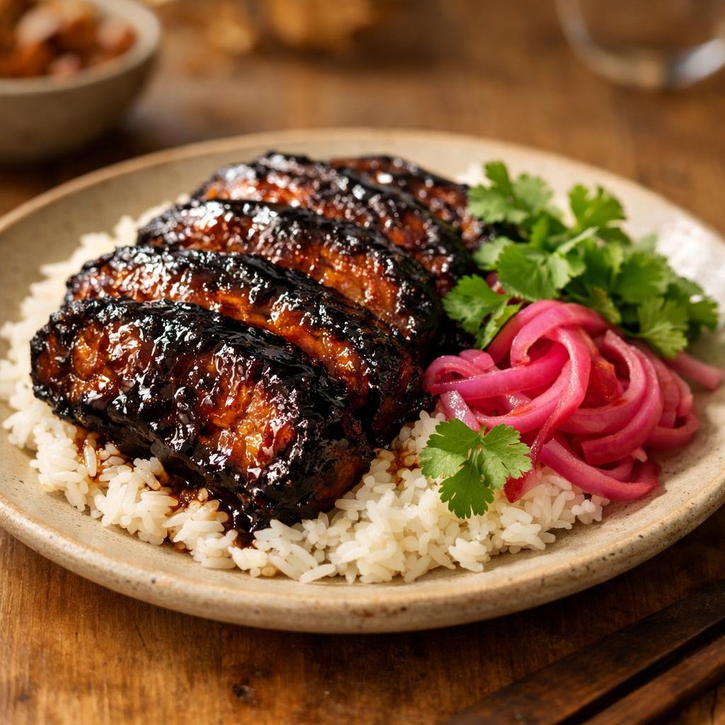 Porc laqué Nectar Noir