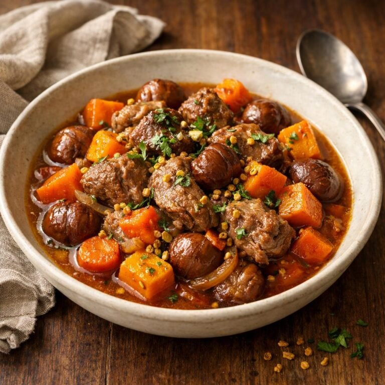 Ragoût d'agneau au fenugrec