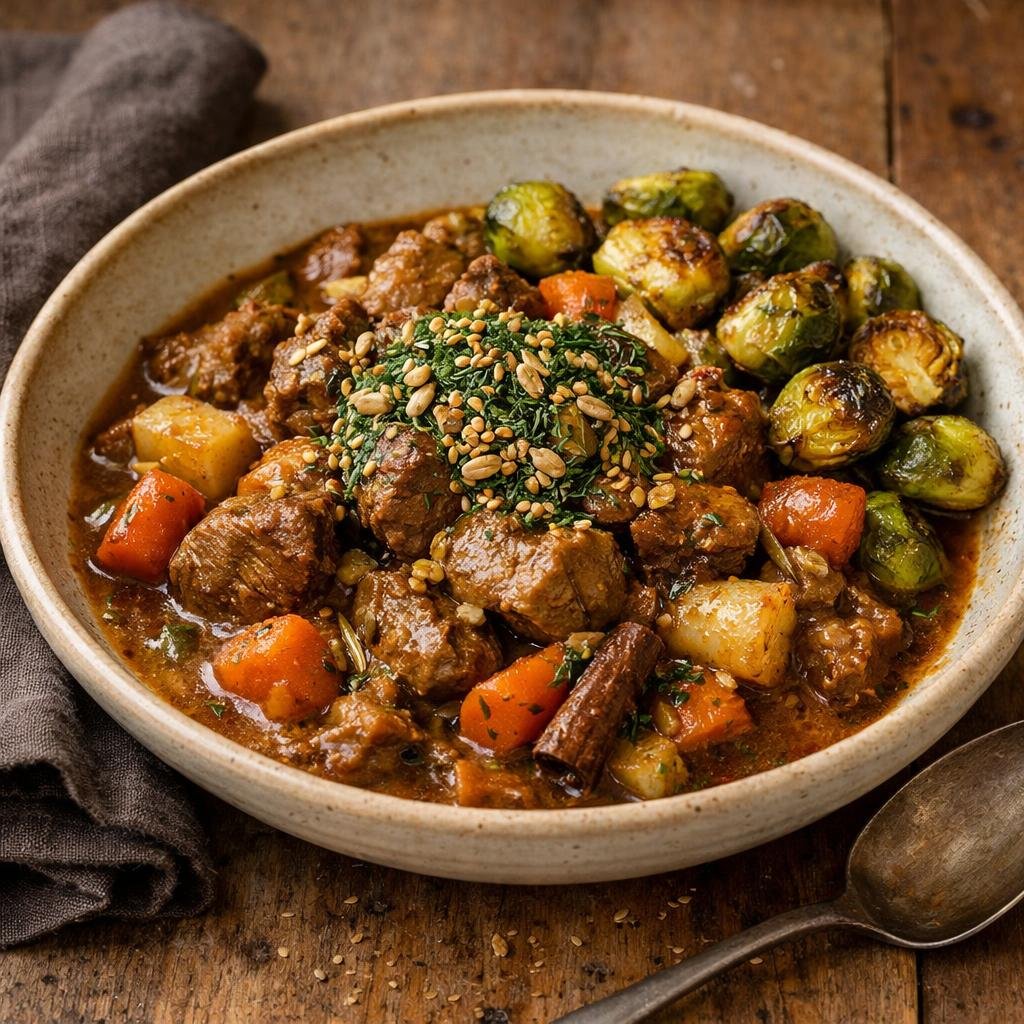 Ragoût d'agneau aux épices