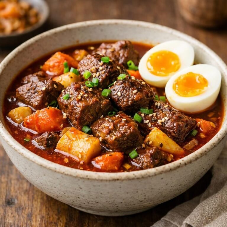Ragoût de bœuf coréen