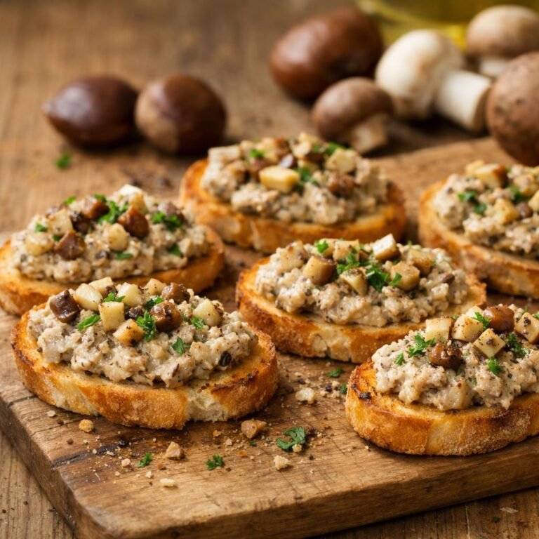 Rillettes champignons châtaigne