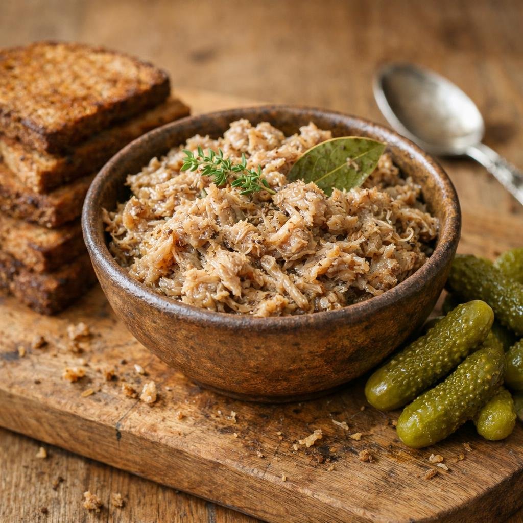 Rillettes de canard au carvi