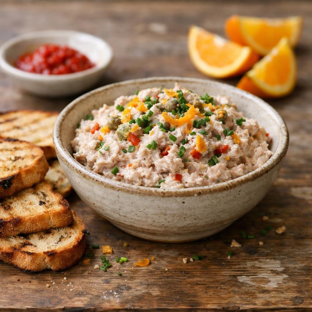rillettes maquereau piment