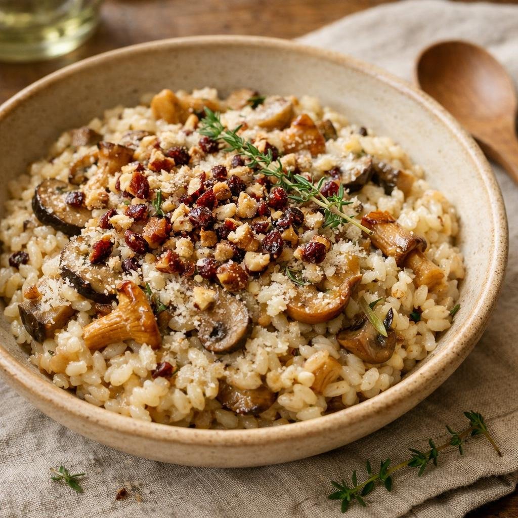 Risotto aux champignons