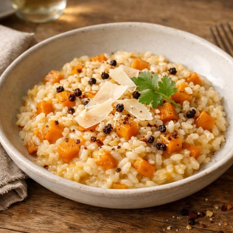 Risotto potimarron Andaliman